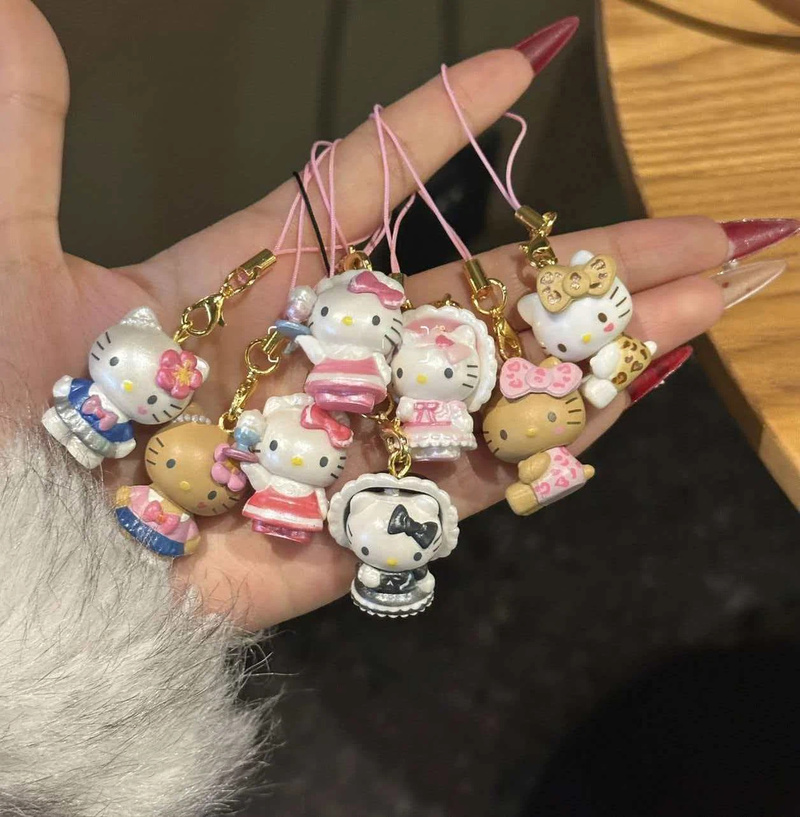 Phone Accessories Blind Box - Nowość w magazynie! Uroczy czarny skórzany