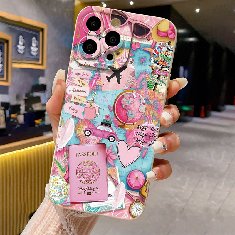 Phone Accessories For Travel - Etui na telefon z matową powierzchnią,