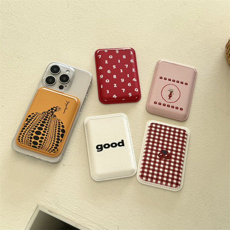 Phone Accessories Cute - Uroczy, kreskówkowy portfel na karty z