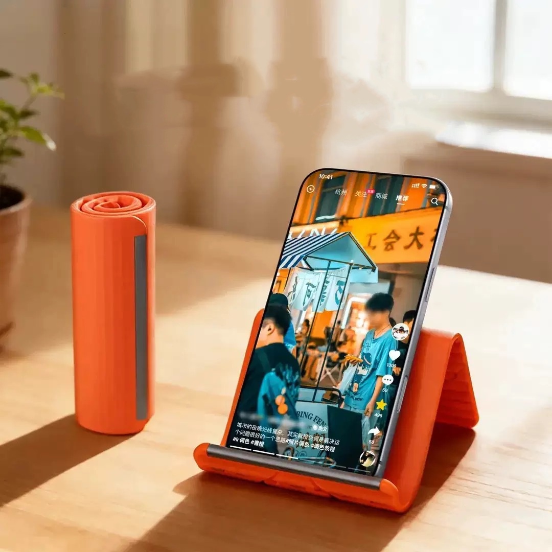 Phone Accessories For Travel - Uniwersalny, przenośny silikonowy stojak na telefon/tablet/laptop,