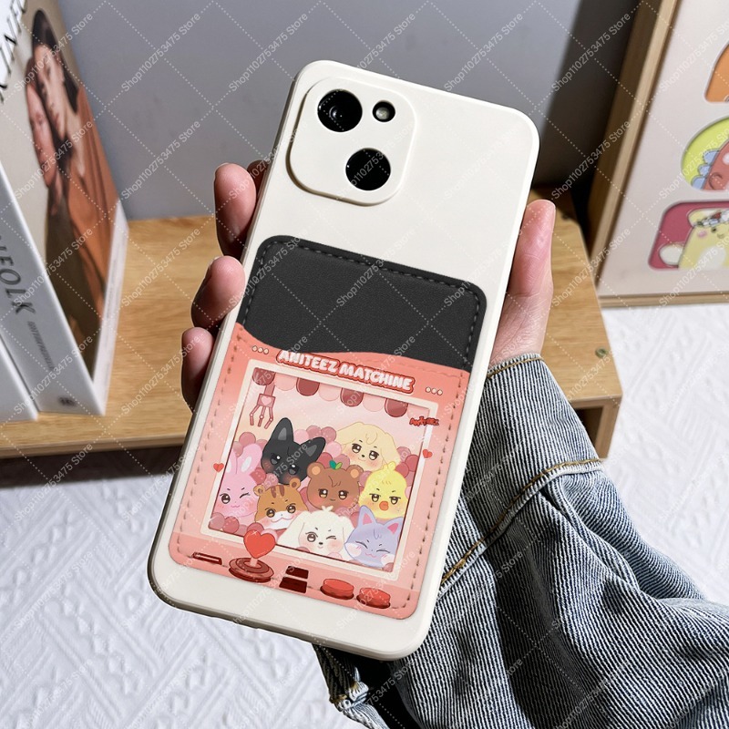 Phone Accessories Cute - Kreskówkowy Kreatywny Ultracienki Portfel Anime ATEEZS