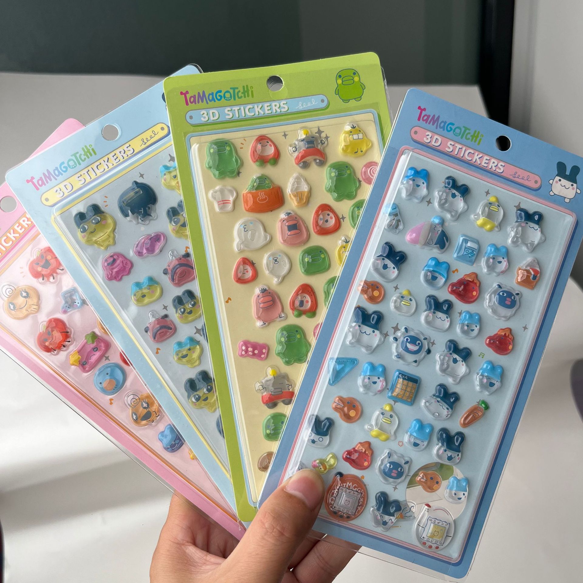 Phone Accessories And Electronics - Urocze naklejki 3D Tamagotchi, retro cyfrowy