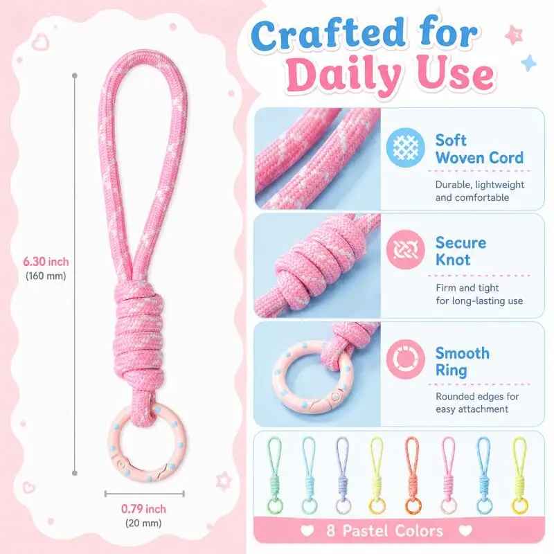 Ręcznie Pleciony Brelok do Tel – Phone Accessories Jewelry recenzja i cena
