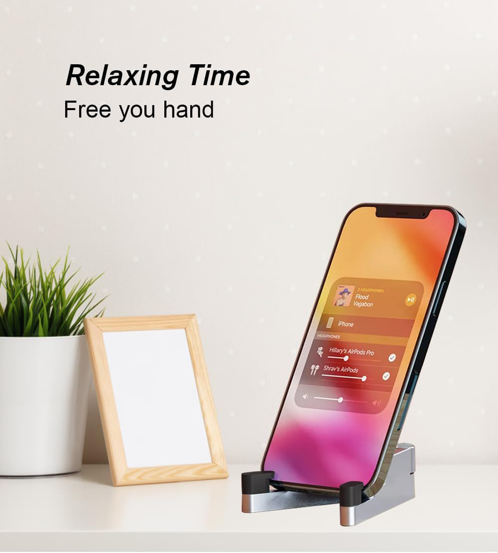 Składany aluminiowy stojak na  – Phone Accessories For Travel recenzja i cena