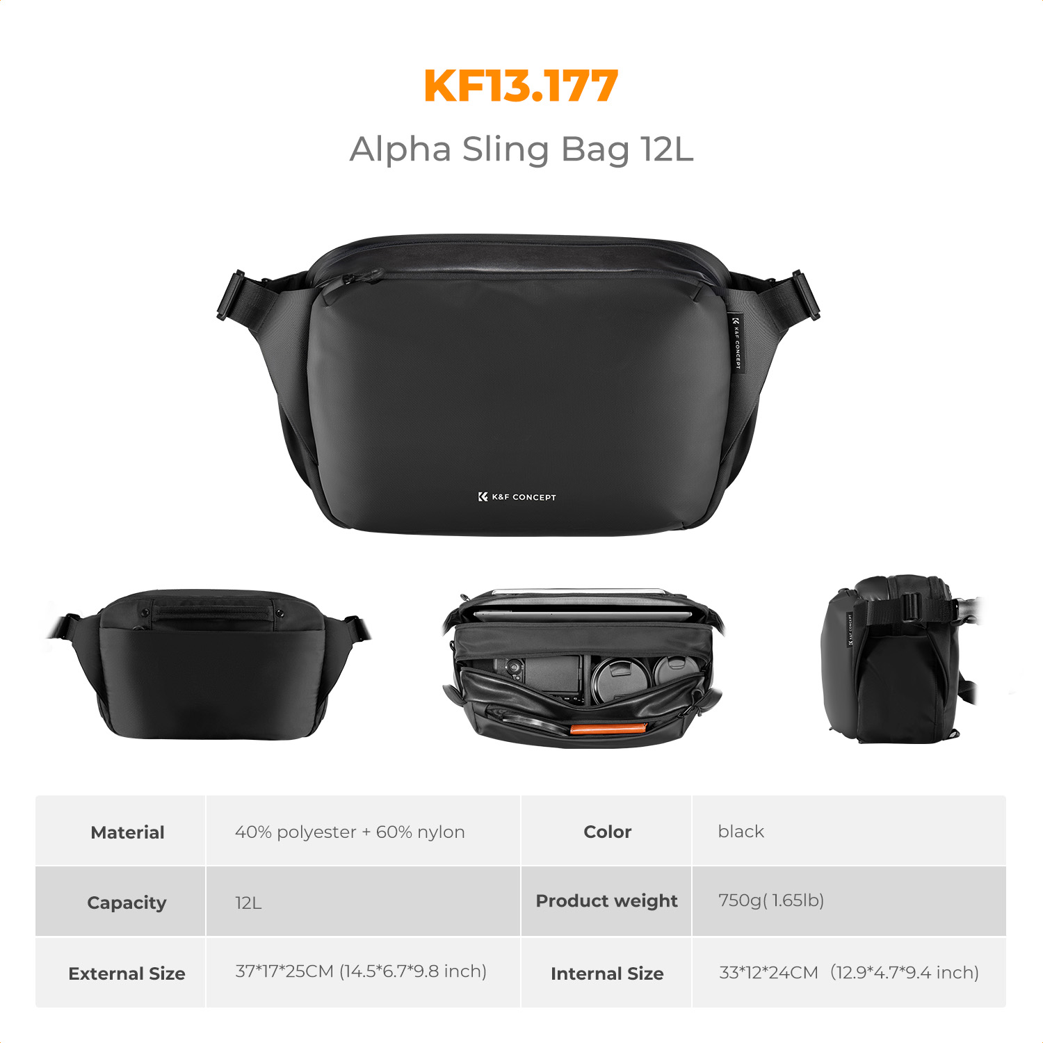 Torba fotograficzna na ramię K – Phone Accessories For Travel recenzja i cena