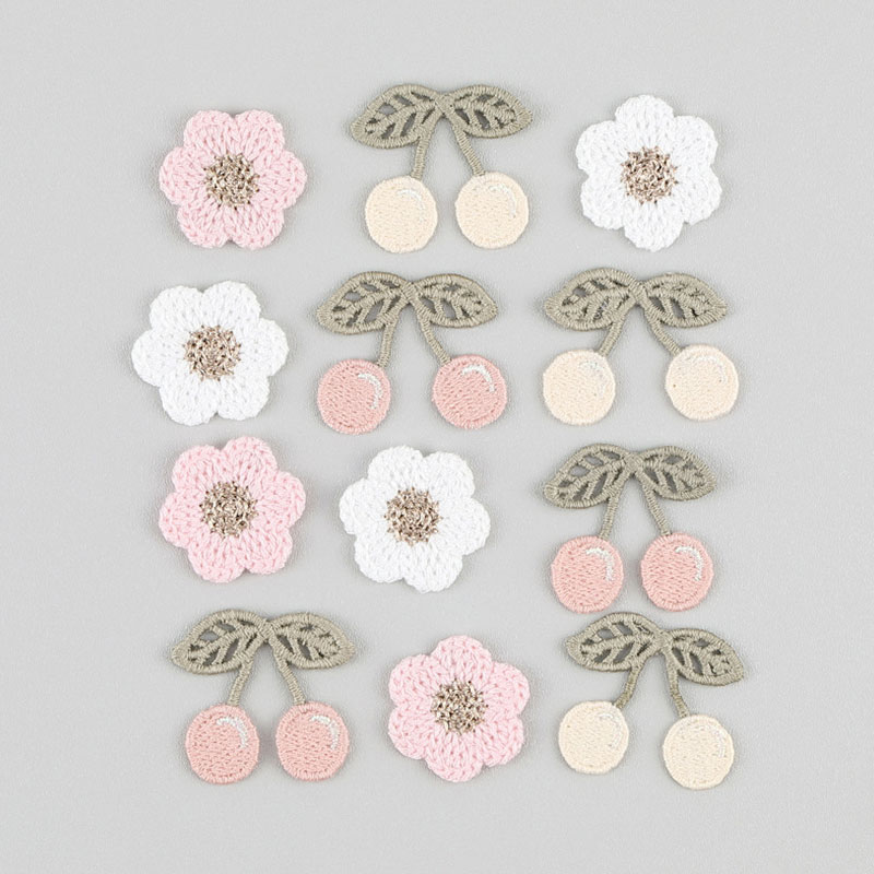 20 szt. Różowo-białe aplikacje – Phone Accessories Pictures recenzja i cena